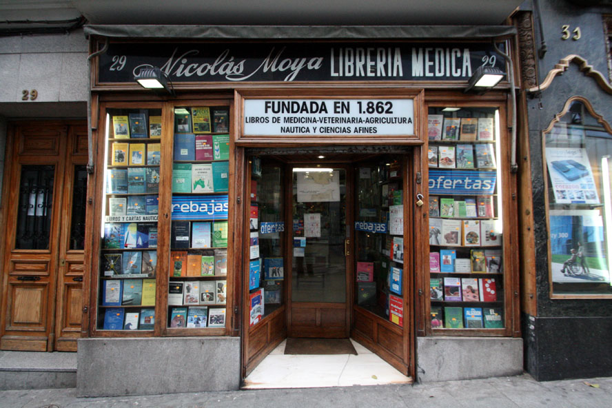 Librería médica Nicolás Moya. Calle Carretas, 29_2015
