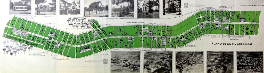 Plano de la Ciudad Lineal. (Foto: Archivo C.M.U)